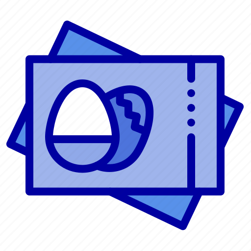 Card, easter, egg, passboard icon - Download on Iconfinder