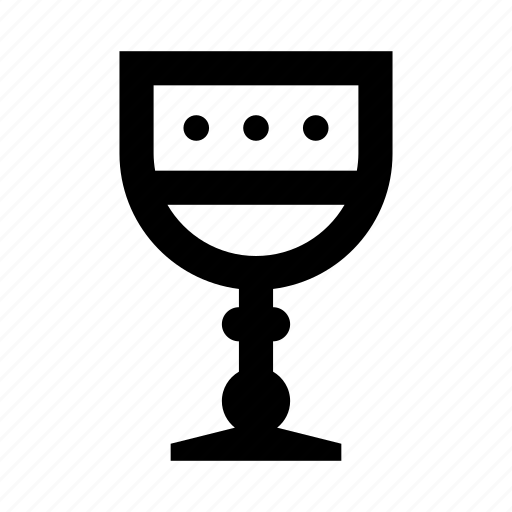 Glass, wine, medieval, bowl, goblet, easter, cup icon - Download on Iconfinder