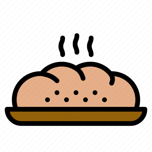 Bread, crown, bakery, bake, baked icon - Download on Iconfinder