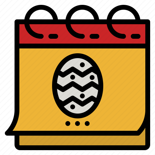 Easter, calendar, egg, christian, celebration icon - Download on Iconfinder