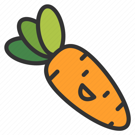Carrot, food, vegetables, vegetarian icon - Download on Iconfinder