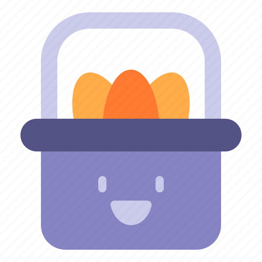 Basket, easter, eggs, plate icon - Download on Iconfinder