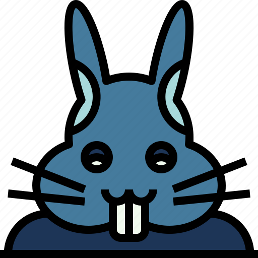 Bunny, animal, cute, easter, rabbit icon - Download on Iconfinder