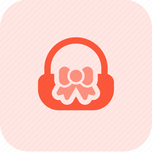 Bow, easter, holiday, basket icon - Download on Iconfinder