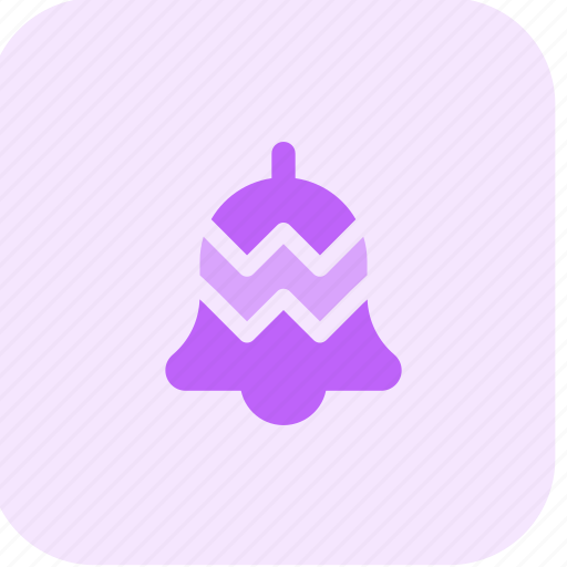 Bell, zig zag, easter, decoration icon - Download on Iconfinder