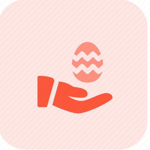 Egg, hand, easter, sharing icon - Download on Iconfinder