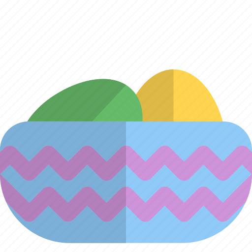 Basket, decorative, egg, holiday, easter icon - Download on Iconfinder
