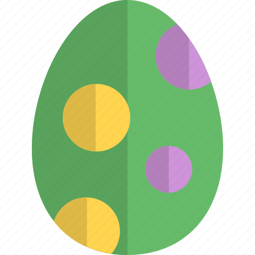 Dots, decoration, egg, holiday, easter icon - Download on Iconfinder