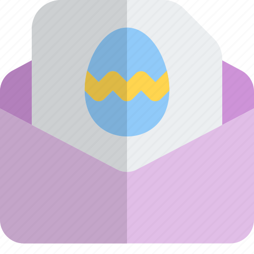 Mail, easter, holiday, letter, egg icon - Download on Iconfinder