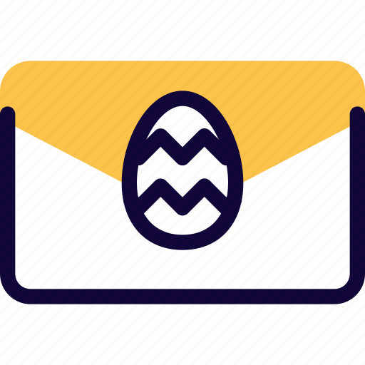 Envelope, easter, letter, egg, holiday icon - Download on Iconfinder