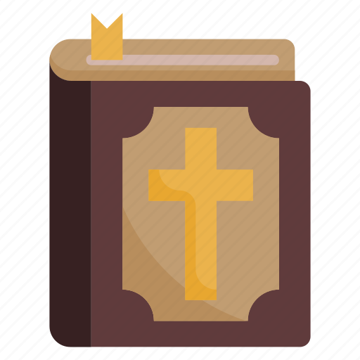 Bible, book, religion, christian, christianity, cross, catholic icon - Download on Iconfinder