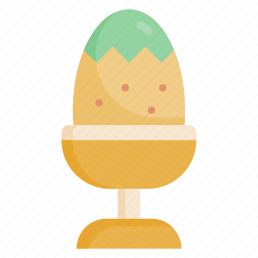 Egg, boiled, healthy, food, breakfast, easter, cup icon - Download on Iconfinder