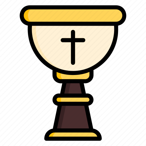 Chalice, holy, religion, christianity, christian, cup, catholic icon - Download on Iconfinder
