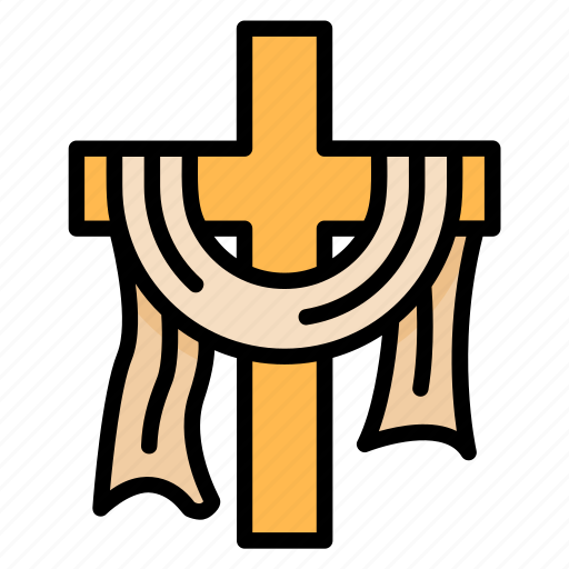 Cross, christian, church, jesus, faith, religious, catholic icon - Download on Iconfinder