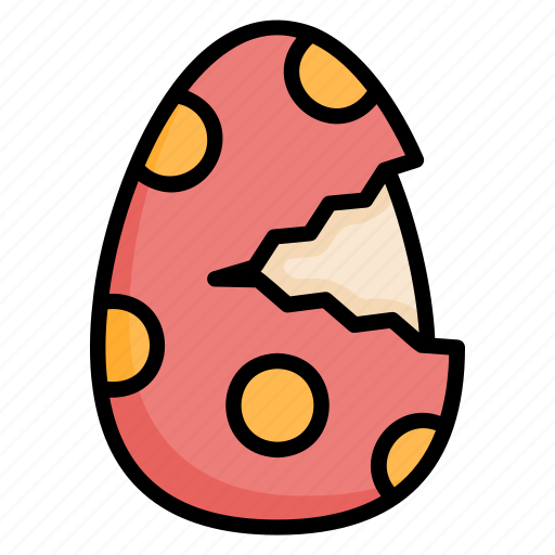 Egg, crack, broken, easter, cracked, eggshell icon - Download on Iconfinder
