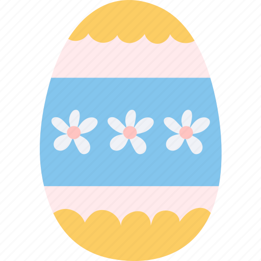 Egg, easter, flower, culture, cute, decoration icon - Download on Iconfinder