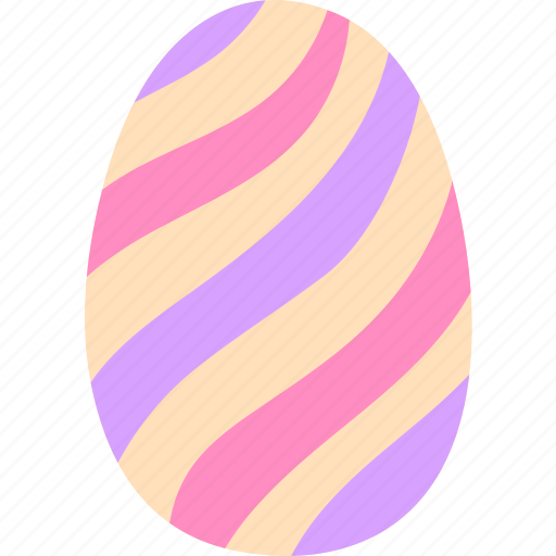 Egg, easter, pattern, spiral, cute, decoration icon - Download on Iconfinder