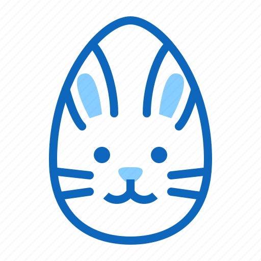 Bunny, easter, egg, painted, rabbit icon - Download on Iconfinder