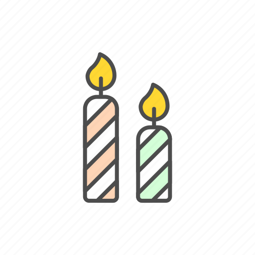 Anniversary, birthday, candle, celebration, easter, holiday, party icon - Download on Iconfinder