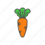 carrot, easter, food, rabbit, vegetable 