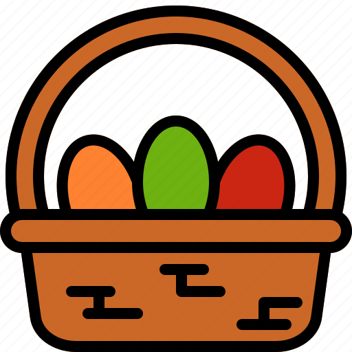 Basket, easter, egg, spring icon - Download on Iconfinder