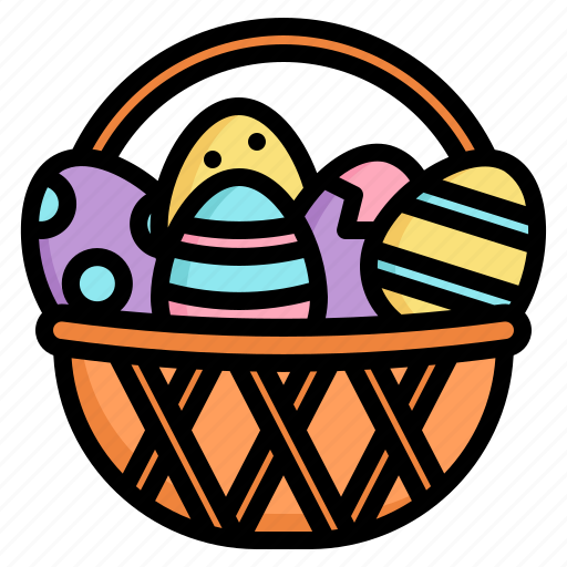 1, easter, basket, egg, hunt, egghunt icon - Download on Iconfinder