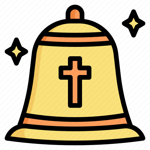 Easter, bell, sound, ring, shiny icon - Download on Iconfinder