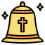 easter, bell, sound, ring, shiny 