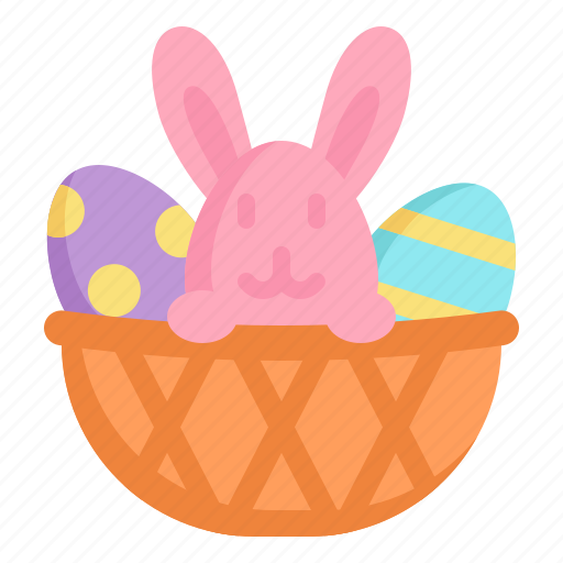 Rabbit, bunny, easter, basket, egg, hunt, egghunt icon - Download on Iconfinder