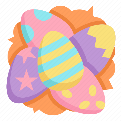 Easter, egg, nest, hunt, egghunt, basket icon - Download on Iconfinder