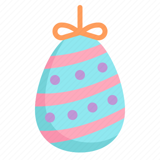 Easter, egg, egghunt, day, hanging, celebration, decoration icon - Download on Iconfinder