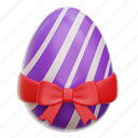easter, egg, ribbon, easter egg, decoration 