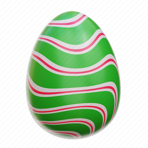 Easter egg, easter day, easter, egg, easter eggs 3D illustration - Download on Iconfinder