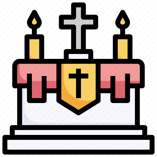 Altar, church, christian, cultures, christianity icon - Download on Iconfinder