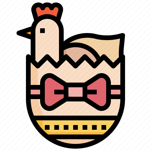 Chicken, chick, easter, egg, season icon - Download on Iconfinder