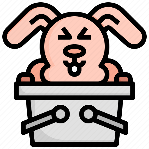 Easter, bunny, rabbit, easte, animal, kingdom, wildlife icon - Download on Iconfinder