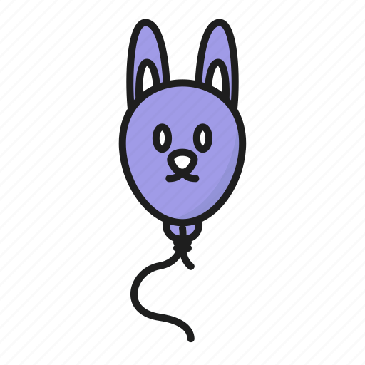 Balloon, bunny, celebration, decoration, party, rabbit icon - Download on Iconfinder
