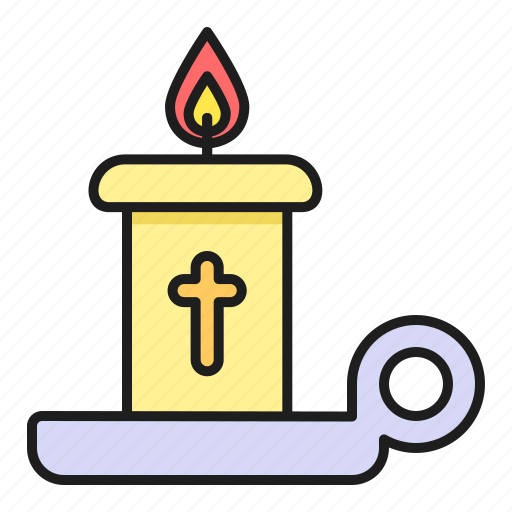 Candel, christ, christianity, church, cult, religion icon - Download on Iconfinder