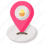 easter, location, map, marker, pin, place, pointer 