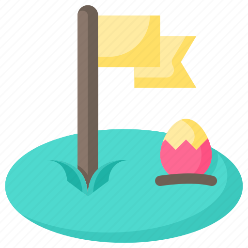 Easter, egg, emblem, flag, nation, national, sign icon - Download on Iconfinder