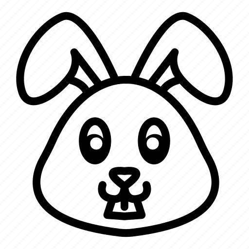 Free Free Bunny Face Outline Svg 552 SVG PNG EPS DXF File