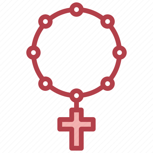 Rosary, catholic, cultures, beads, christian icon - Download on Iconfinder
