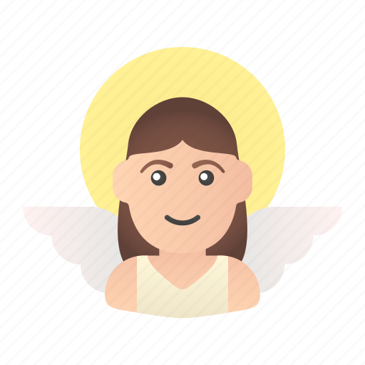 Angel, avatar, christianity, religion, user, woman icon - Download on Iconfinder