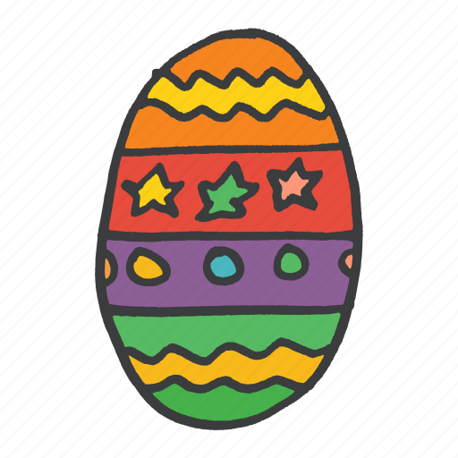 Celebrate, decorated, easter, egg, festival, celebration, food icon - Download on Iconfinder