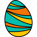 easter, egg, colorful, art, paint