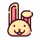 bunny, easter, egg, happy easter, holidays, rabbit, spring season