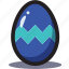 easter, egg, decorate, painted, zigzag, decoration, holiday 