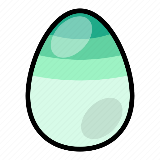 Easter, egg, hunt, colored, painted, decorated icon - Download on Iconfinder