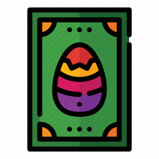 Christ, easter, religion, egg, card, message icon - Download on Iconfinder