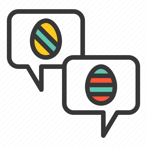 Celebration, chat, easter, holiday, message, talk icon - Download on Iconfinder